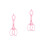 2Pièces Pince Silicone Pour Rose Durable Antidérapant 4