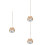 3Pièces Décoration De Animaux Colorée Cadeau Original Élégant 6
