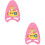 2Pièces Natation Rose Eva, Confortable Pour Enfants 8