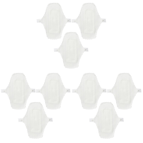 9Pièces Serviettes Hygiéniques Réutilisables Fixation 1