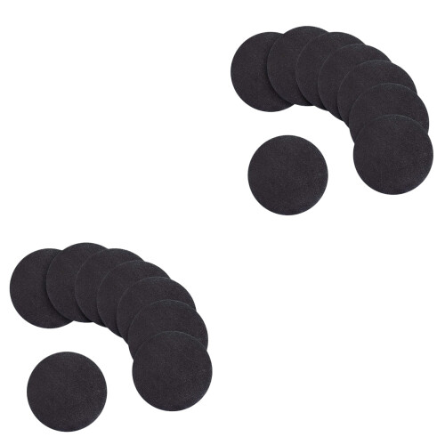 16Pièces Support De Dessin Noir Stable Surface Lisse Durable 2
