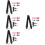 4Ensembles Sangles Guitare Noir Style Durable Pratique Et Portable 7