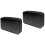 2Pièces Étui Cd Compact Noir Zippé Organisateur Dvd 4