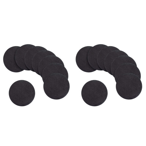 16Pièces Support De Dessin Noir Stable Surface Lisse Durable 1