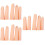 15Pièces Doigts Simulation Khaki Silicone Pour Pratique 7