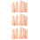 15Pièces Doigts Simulation Khaki Silicone Pour Pratique 8