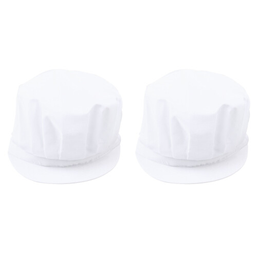 2Pièces Casquette De Cuisine En Résistante Lavage 1