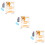 3Ensembles Tableau Effaçable De Bureau Multifonction Coloré 11