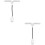 2Pièces Lampe Blanche Pour Réglable Protection Des Yeux 6