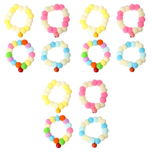 Set Of 3 Kitten Accessories Cat Collar With Strap 2