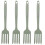 4Pièces Silicone Vert Olive Cuisine Pâtes Salade 6