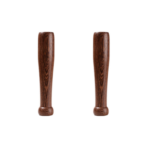 2Pièces Muddler En Bois Marron Clair Pour Épices Ail Cuisine 1