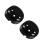 2Pièces Inserts Bump Capuchon Noir Pour Casquettes Baseball 5