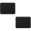 2Pièces Support Tamper Café Silicone Noir Antidérapant 8