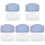 10Pièces Oreiller De Bain Support Épaules Détente 2