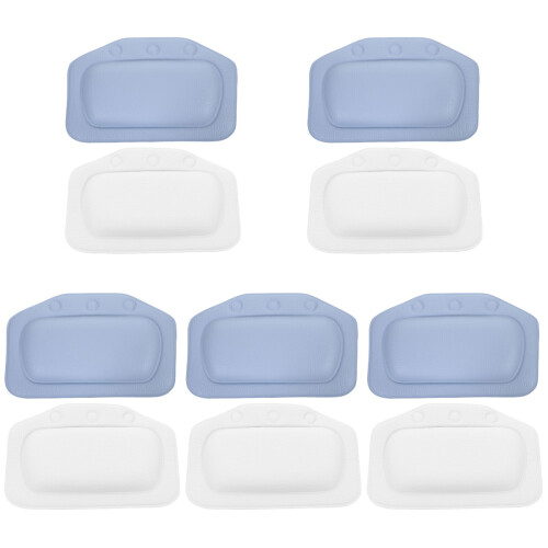 10Pièces Oreiller De Bain Support Épaules Détente 1