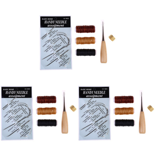 36Pièces Ensemble Outils Couture Cuir Pour DIY 2