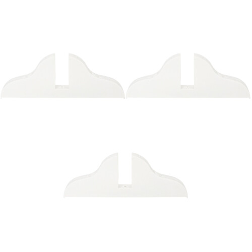 3Pièces Accessoires En PVC Pour Support De Paravent Maison 2