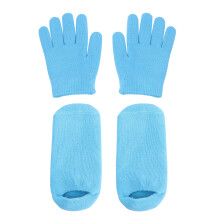 3Pièces Spa Gel Bleues Hydratant Mains Pieds Secs