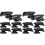 12Pièces Kit Auto Sifflets Cerf ABS Dispositifs Fiables 4
