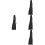 4Pièces Pagaie Kayak Noir Ajustable En Epe Durable 8