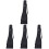 4Pièces Pagaie Kayak Noir Ajustable En Epe Durable 4