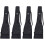 4Pièces Pagaie Kayak Noir Ajustable En Epe Durable 6
