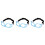 3Pièces Lunettes Protection Cadre Robuste Anti-Vent Uv 7