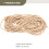 20 Pcs Elastic Thread Rubber Band High Elasticity Hair Ring 10