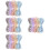 20 Pcs Elastic Thread Rubber Band High Elasticity Hair Ring 8