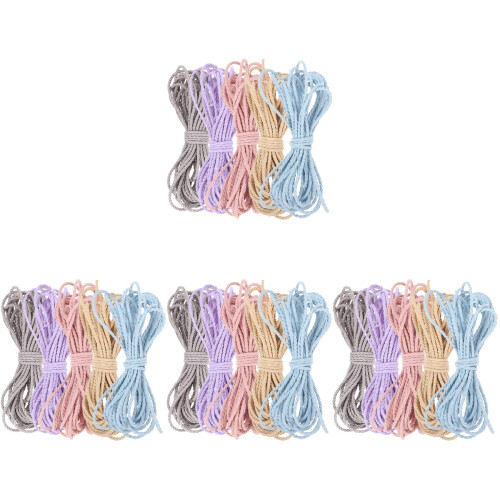 20 Pcs Elastic Thread Rubber Band High Elasticity Hair Ring 2