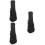 3Pièces Étui Ukulélé Noir Solide Pour Voyage Et Rangement 7
