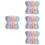 20 Pcs Elastic Thread Rubber Band High Elasticity Hair Ring 7