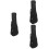 3Pièces Étui Ukulélé Noir Solide Pour Voyage Et Rangement 6