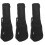 3Pièces Étui Ukulélé Noir Solide Pour Voyage Et Rangement 4
