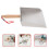 Raindrops  Flat Cleaning Dustpan 4pcs Efficient For Household Users 10