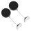 4Pcs Portable Retractable Cable Lock Black Steel Wire Remote Security 11