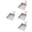 Raindrops  Flat Cleaning Dustpan 4pcs Efficient For Household Users 4