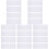 20 Sheets Cat Scratch Sticker White Safety Mask Pet Plastic 2