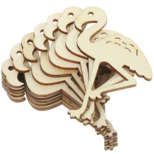 24Pièces En Bois Khaki Pour Bricolage Artisanat Familial