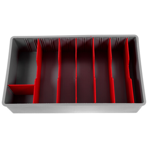 3Pcs Cash Drawer Organizer with Divided Compartments for Retail Use 2