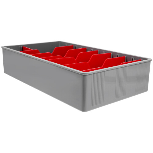 3Pcs Cash Drawer Organizer with Divided Compartments for Retail Use 1