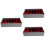 3Pcs Cash Drawer Organizer with Divided Compartments for Retail Use 8