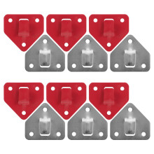 24pcs Fire Extinguisher Wall Hook Bracket Mount Holder For Home Use Heavy Duty Design Easy Installation