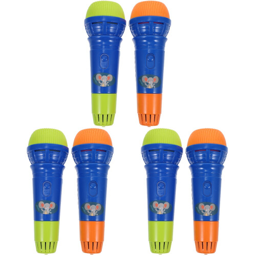 Raindrops Compact Microphone Toy 6pcs For Children'S Imaginative Play 2