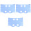 3pcs Pet Neutering Suit Clothes Kitten Cotton 4