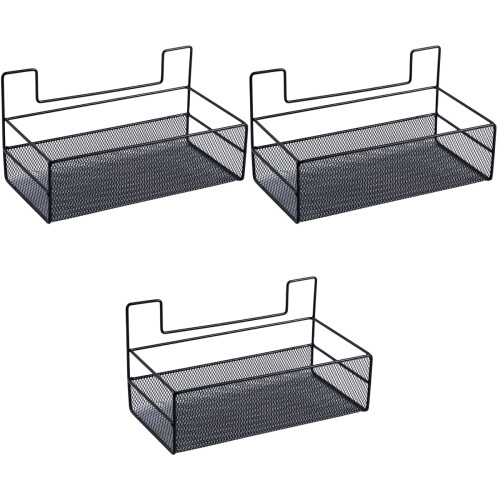 3 Count Draw Organizer Shelf Bathroom Storage Rack Non-Punching 2