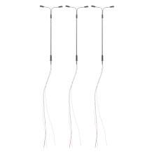 Set Of 3 Sand Table Decorative Lamp Micro Landscape Street Light