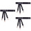 3Stk Schwarze Hemdhalter Mit Rutschfestem Clip Elastisch Und Robust 6