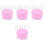4Pcs Non-Stick Violet Piano Keyboard Strips Professional Learning Tool 3